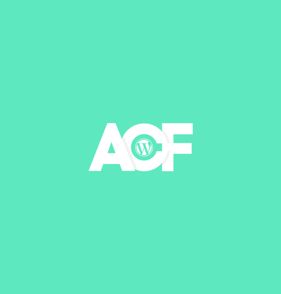 ACF logo met wordpress